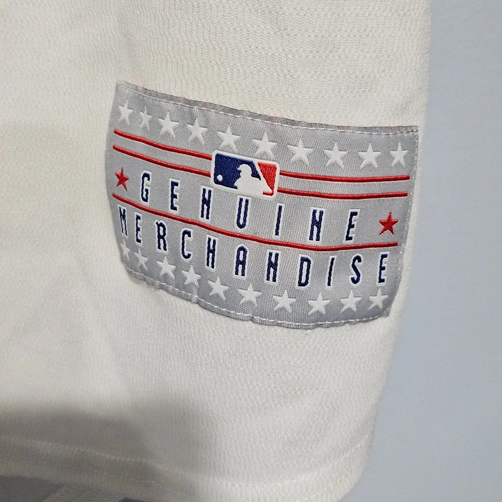 Majestic Baseball‎ MLB Blank Jersey White Men's Size Large